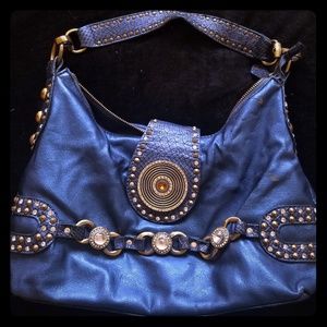 Blue Elegance Purse